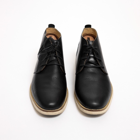 Cole Haan GRAND C20739 Chukka Mens Black Leather Boots main image 4